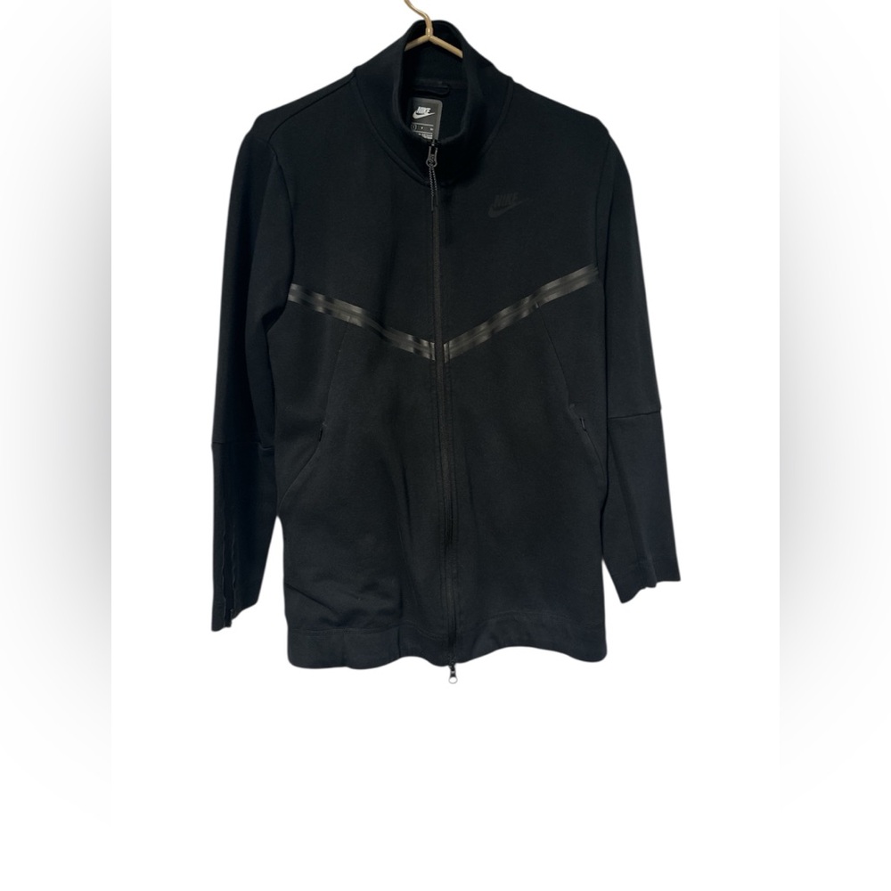Women's Nike Sportswear Oversize Tech Fleece Jacket CW4296 010 Black size S